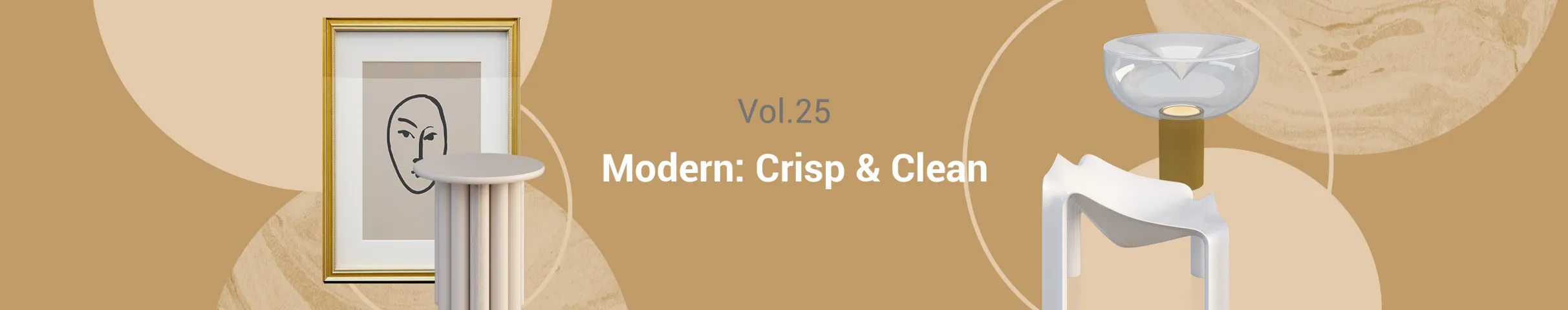 Modern decor: Clean & Crisp